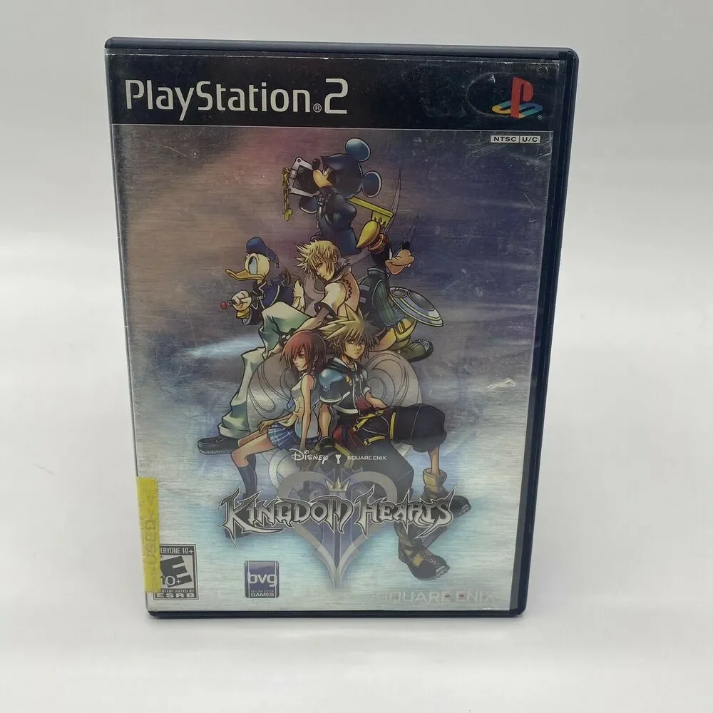 Kingdom Hearts II (PlayStation 2, 2006) Tested Used